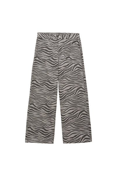 MANGO Сірі дівочі штани 77025985