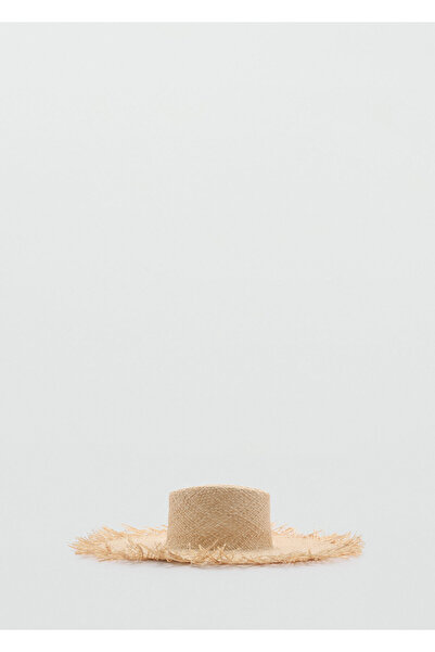 MANGO BEIGE Kadın  Şapka 77070564