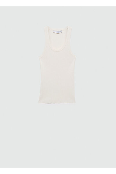 MANGO Білосніжне жіноче бюстьє 77090361