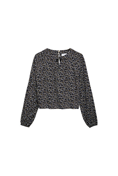 MANGO Sise Yeşili Kız Çocuk Bluz 77017676