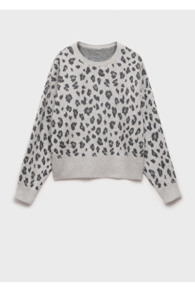 MANGO Pulover negru pentru fetiță 77096007