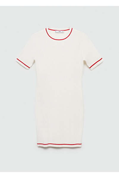 MANGO Natürel Kadın Elbise 77042918