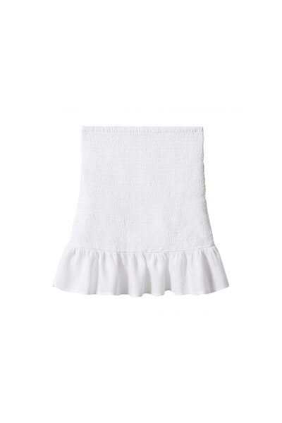 MANGO Kids Fustă pentru fete Off-White47057827