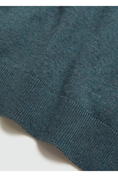 MANGO Sise Yeşili Erkek Çocuk Kazak 77034758