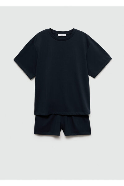 MANGO Lacivert Kadın Pijama Altı 77050272