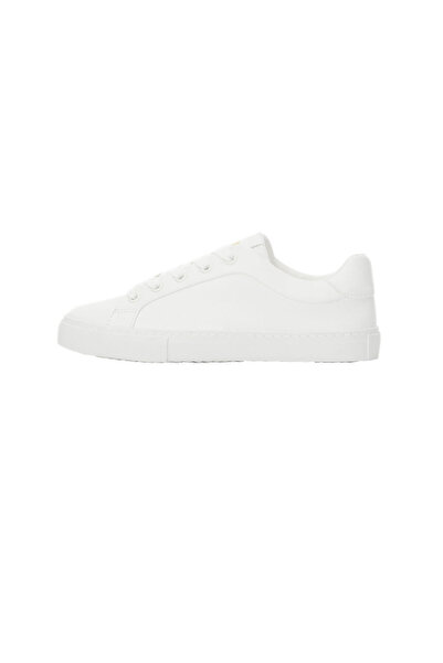MANGO Erkek Çocuk Beyaz Sneaker