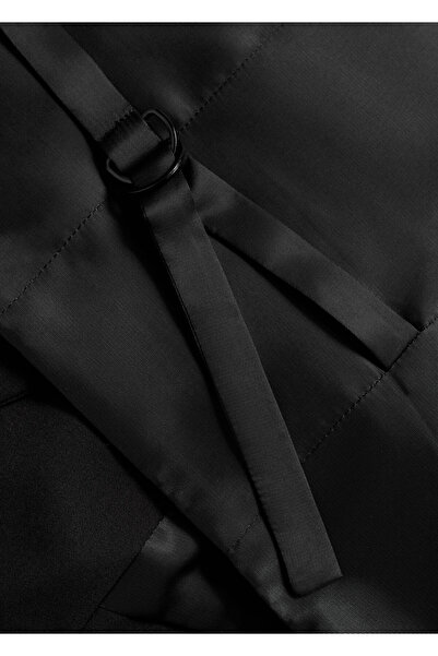 MANGO Siyah Kadın Yelek 77095636