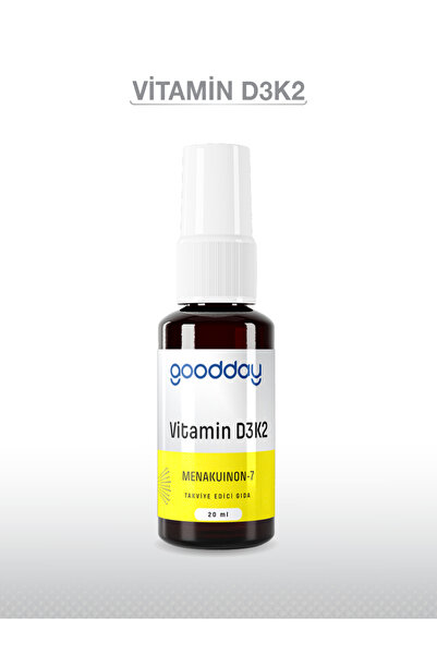 goodday VİTAMİN D3K2 20 ML TAKVİYE EDİCİ GIDA