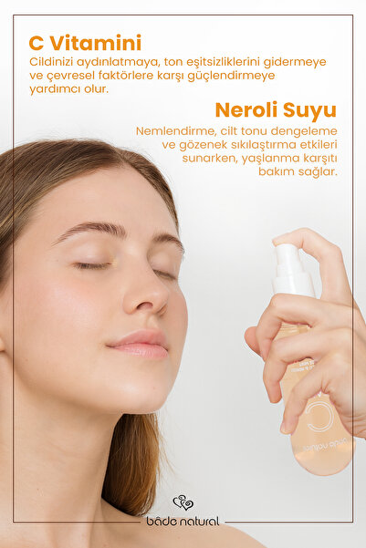 Bade Natural Vitamist C Vitamini & Neroli Yüz Spreyi 100 ml