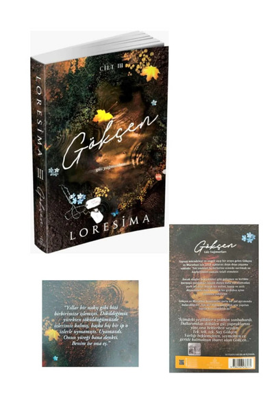 Ephesus Yayınları Ciltsiz Loresima Gökçen 3 Güz Yağmurları romanı serinin 3. kitabı.
