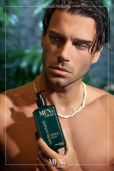 Bade Natural Men's Garage Duş Jeli Arındırıcı ve Canlandırıcı 300 ml