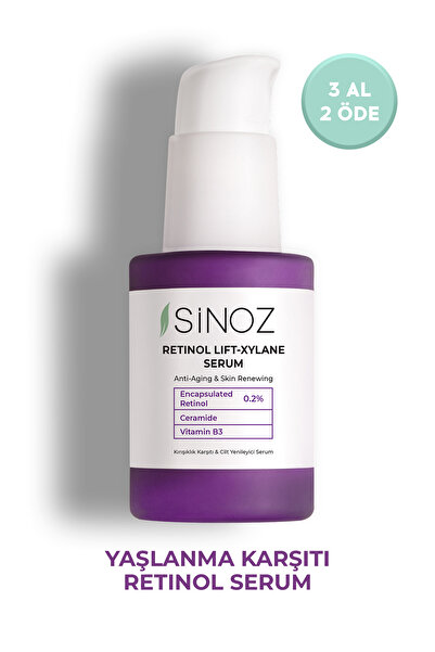 SİNOZ ريتينول ليفت-زيلان - 30 مل سيروم مضاد للتجاعيد وتجديد البشرة