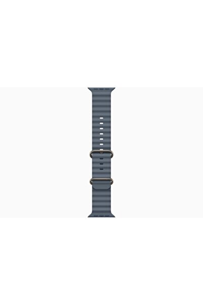 Apple Watch Ultra 3 GPS + Cellular, 49 mm Natürel Titanyum Kasa ve Demir Mavisi Ocean Kordon