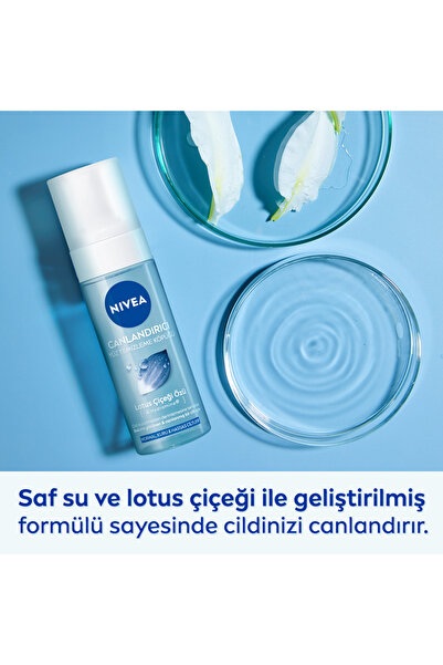 NIVEA Canlandırıcı Yüz Yıkama Köpüğü 150ml, Derinlemesine Temizleme, Nemlendirici, Normal Ciltler