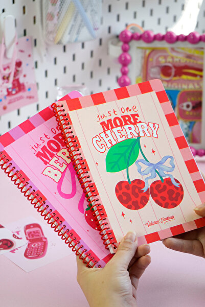 Victoria's Journals A5 Spiral School Notebook Set of 2 – Lined, Soft Touch Cover