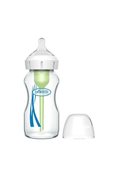 Dr.Brown's Dr. Browns Geniş Ağız Cam Biberon 270 ml