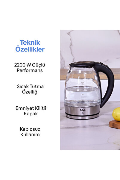 Fakir Ojo Cam Su Isıtıcı