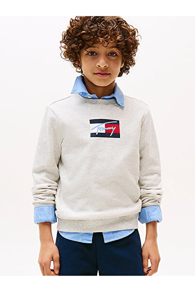 Tommy Hilfiger Mikina s vlajkou Tommy Script