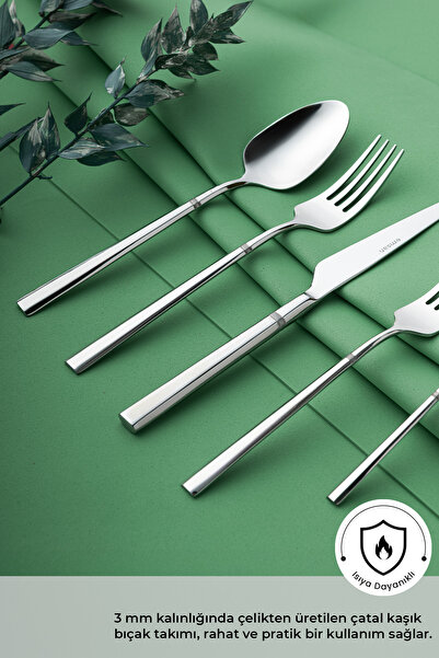 Emsan Penta 30 Parça 6 Kişilik Çatal Kaşık Bıçak Takımı