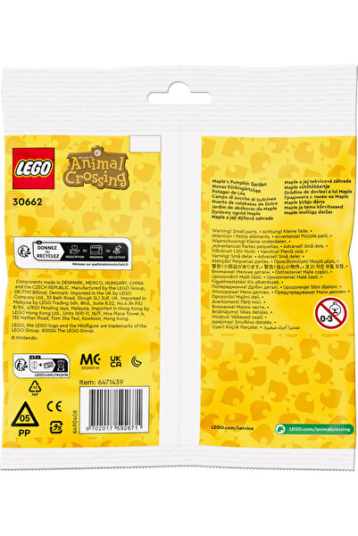 LEGO Set construcție Lego Animal Crossing 30662 Maple Pumpkin Garden