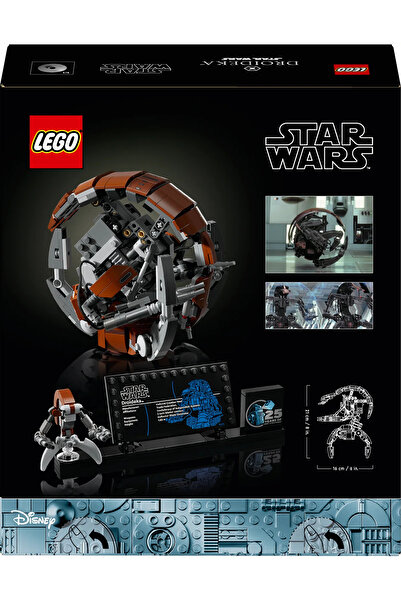 LEGO ® Star Wars™ Droideka™ 75381 - Yetişkinler için Koleksiyonluk Yaratıcı Model Yapım Seti (583P)