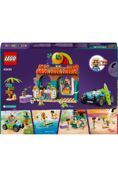 LEGO ® Friends Meyveli İçecek Plaj Standı 42625 - 6+ Çocuklar için Yaratıcı Oyuncak Yapım Seti (213P)