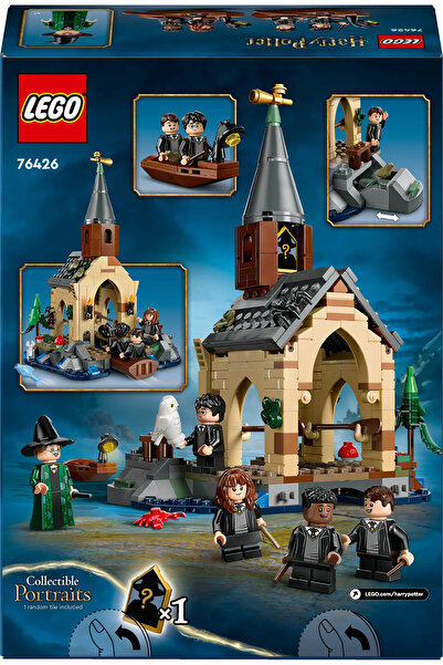 LEGO ® Harry Potter™ Hogwarts™ Şatosu Kayıkhanesi 76426 - 8+ Yaratıcı Oyuncak Yapım Seti (350P)