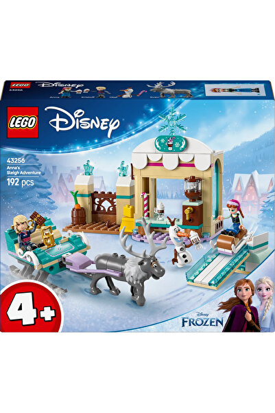 LEGO ® ǀ Disney Princess Anna'nın Kızak Macerası 43256 - 4+ Oyuncak Yapım Seti (192Parça)