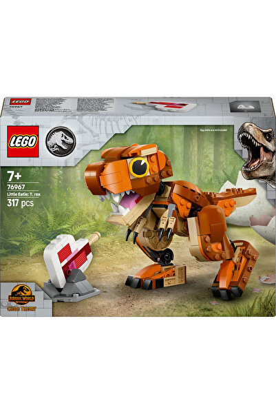 LEGO ® Jurassic World Küçük Eatie: T. rex 76967 - 7+ Çocuklar için Yaratıcı Oyuncak Yapım Seti (317P)