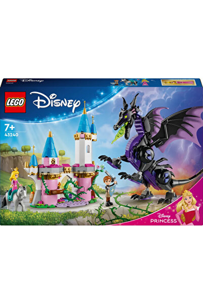 LEGO ® ǀ Disney Princess Malefiz’in Ejderha Formu 43240 – 7+ Yaratıcı Oyuncak Yapım Seti (583P)