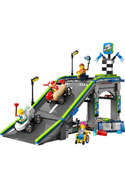 LEGO ® City No Limits: Race Car Ramp Track 60460 Building Set for 6+ Year Old Kids (436 Pieces)