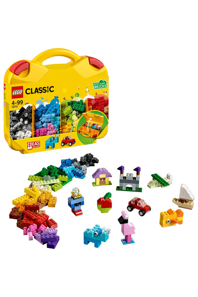 LEGO حقيبة إبداعية كلاسيكية 10713 - مجموعة بناء ألعاب للأطفال من سن 4 سنوات فما فوق (213 قطعة)