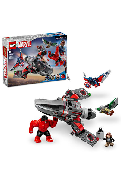 LEGO ® Marvel Captain America vs. Red Hulk Battle 76292