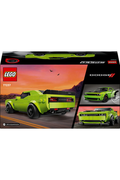 LEGO Speed Champions Dodge Challenger SRT Hellcat 6526985 – Build & Display (9+ yrs)