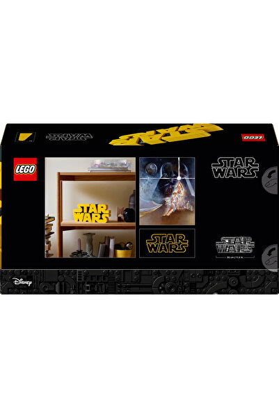 LEGO ®   Star Wars ™ Star Wars Logo Made of Parts 75407 - Model Building Kit for Adults (700P)