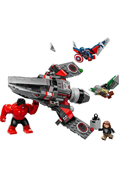 LEGO ® Marvel Captain America vs. Red Hulk Battle 76292