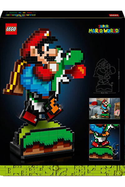 LEGO ® Super Mario™ Super Mario World: Mario ve Yoshi 71438 - 18+ Koleksiyonluk Model Seti (1215P)