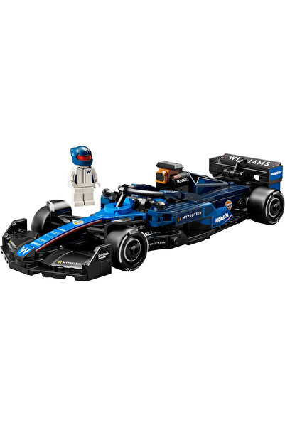 LEGO ®   سيارة سباق ويليامز FW46 فورمولا 1 من سلسلة أبطال السرعة ®   سيارة سباق 77249-10+ مجموعة ألعاب إبداعية للبناء (263 قطعة)
