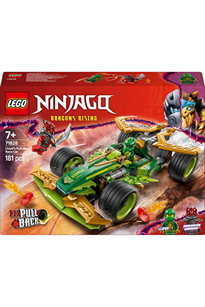 LEGO ® Ninjago ® Lloyd’s Pull-and-go Race Car 71828 - Κιτ Κατασκευής για Ηλικίες 7 Ετών και Άνω (181 ΤΕΜΑΧΙΑ)