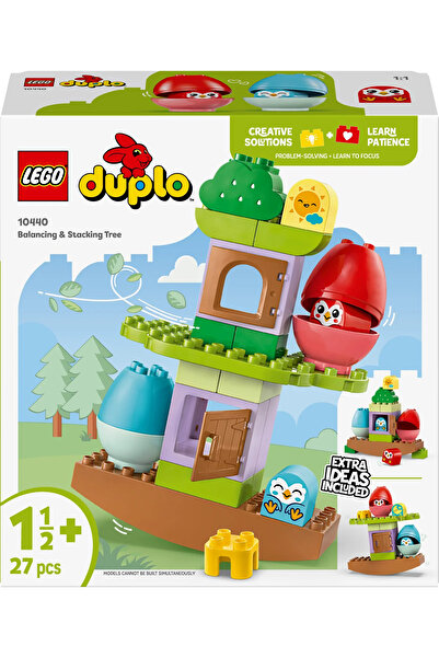 LEGO ® DUPLO® Denge ve Dizme Ağacı 10440 - 1½+ Çocuklar için Eğitici Oyuncak Yapım Seti (27P)