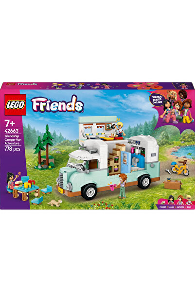 LEGO ® Friends Arkadaşlık Karavan Macerası 42663 - 7+ Çocuklar için Yaratıcı Oyuncak Yapım Seti (778P)