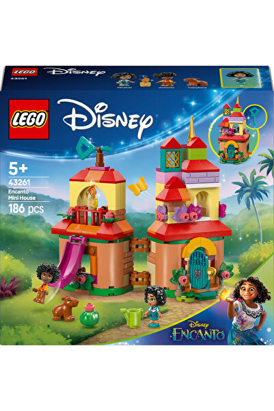 LEGO ® ǀ Disney Mini Enkanto Evi 43261 - 5+ Prenses Sevenler için Yaratıcı Oyuncak Yapım Seti (186Parça)
