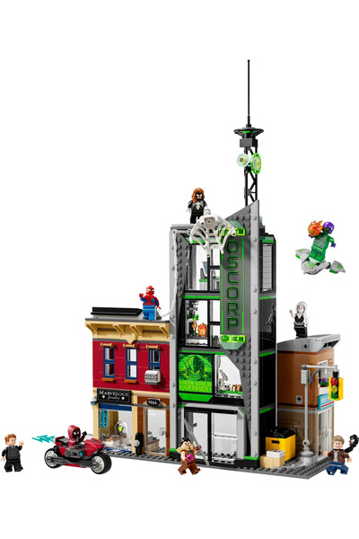 LEGO ®   ǀ Marvel Spider-Man Vs. Oscorp 76324- 10+ Kids Creative Toy Building Set (808 Pieces)