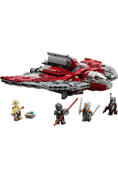 LEGO مكوك جيدي ستار وورز Ahsoka T-6 - 75362، مجموعة حرب النجوم 9+ (601 قطعة)