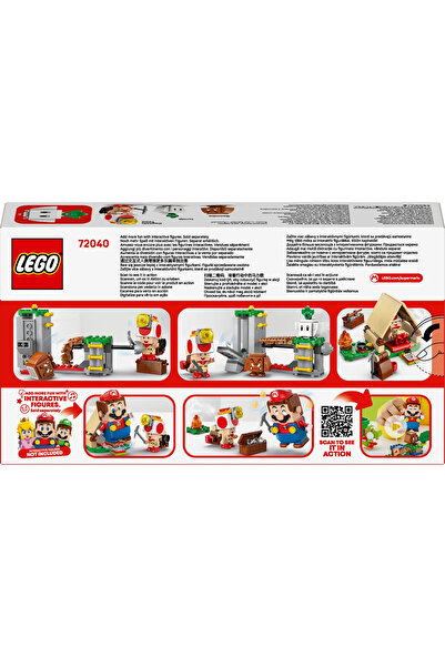 LEGO ® Super Mario™ Captain Toad Kampı 72040 - 6+ Çocuklar için Yaratıcı Oyuncak Yapım Seti (159P)
