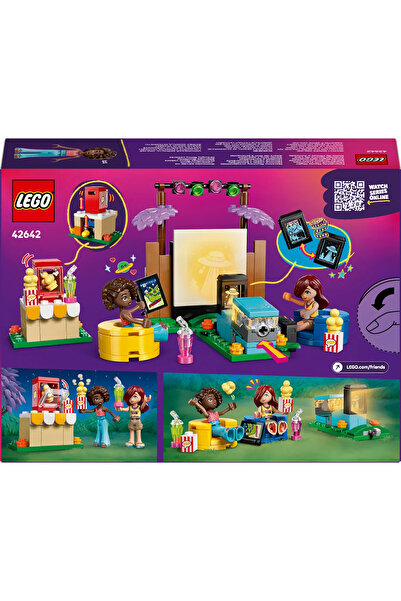 LEGO ® Friends Arkadaşlık Film Gecesi 42642 - 6+ Çocuklar için Yaratıcı Oyuncak Yapım Seti (154P)