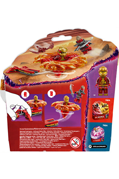 LEGO ® NINJAGO® Kai’nin Ejderha Spinjitzu Topacı 71823 - 6+ Yaratıcı Oyuncak Yapım Seti (54P)