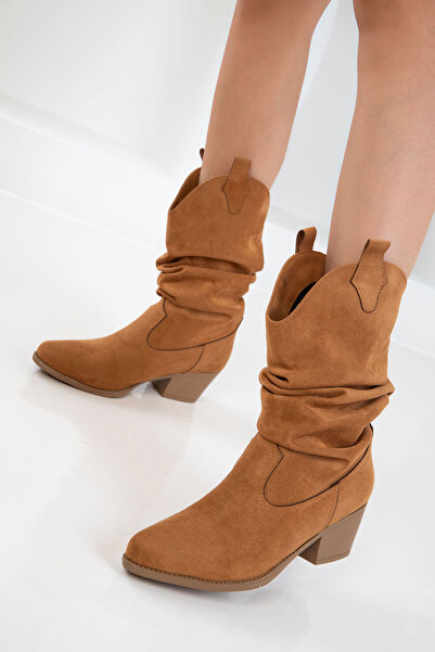SOHO Taba Süet Kadın  Bot & Bootie 20130