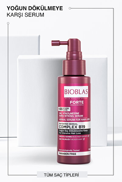 Bioblas Forte Saç Dökülmesine Karşı Bitkisel Serum 100 Ml
