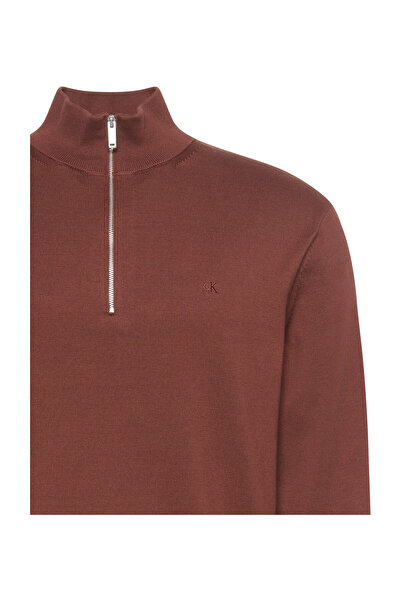 Calvin Klein Πουλόβερ LS SUPIMA QZ 12GG